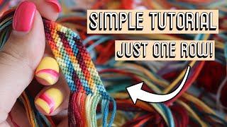 Distorted Stripes Bracelet Tutorial [CC] || Friendship Bracelets