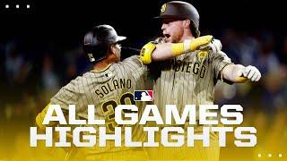 Highlights from ALL games on 9/24! (Padres, Astros, Orioles ALL clinch Postseason spots!)