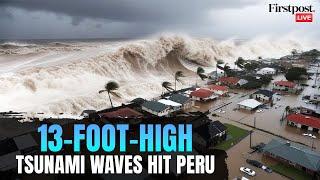 Peru Tsunami LIVE: Gigantic 13-Foot-High Waves Hit Peru Causing Devastating Tsunami; 91 Ports Closed