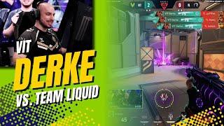 VIT Derke CRAZY Ace Against Team Liquid | VCT EMEA 2025 Kickoff - Grand Finals