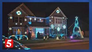 Hobbs Family Lights home spreads holiday light and joy