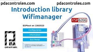 Introduction library WifiManager esp8266 explained - explicado : PDAControl