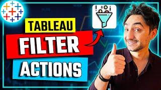 Tableau Filter and Quick Actions | #Tableau Course #72