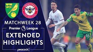 Norwich City v. Brentford | PREMIER LEAGUE HIGHLIGHTS | 3/5/2022 | NBC Sports