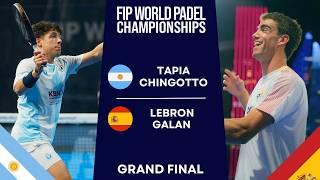 MATCH OF THE CENTURY | Tapia/Chingotto VS Lebron/Galan | WORLD PADEL CHAMPIONSHIPS 2024 | Highlights