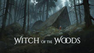 Dark Witch of the Woods Ambience and Music | dark fantasy music with ambient sounds of a forest