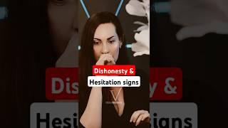 Nonverbal Cues of Dishonesty, Hesitation, and Discomfort #shorts #short #bodylanguage #podcast