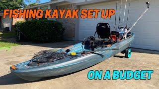 My KAYAK Fishing SETUP on a BUDGET