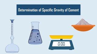 Determination of Specific Gravity of Cement || Cement Test || Test on Cement||