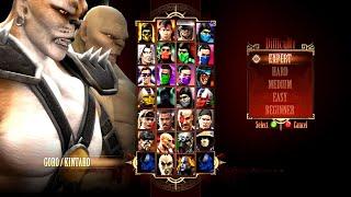 Mortal Kombat 9 - Expert Tag Ladder (GORO & KINTARO) - (No Round/Losses) Gameplay @(1080p)60ᶠᵖˢ 