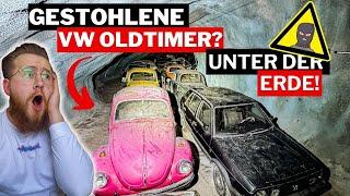 Over 50 VW VINTAGE CARS  discovered in an ABANDONED MINE! SUDDENLY SOMEONE IS COMING!