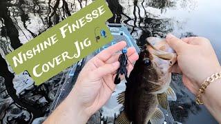 Satilla River Bass Fishing with the Nishine Finesse Cover Jig 