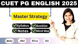 How to prepare for CUET PG English Literature 2025  | By Priya Ma'am | CUET PG English 2025 |