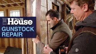 Repair a Damaged Gunstock Post | This Old House