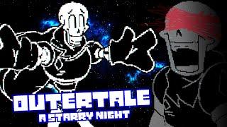 Outertale a Starry Night {Papyrus Fight}