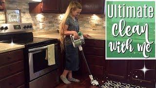 ULTIMATE CLEAN WITH ME 2018 | WHOLE HOUSE CLEANING | CLEANING MOTIVATION