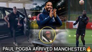 Breaking Ruben Amorim welcomes Paul Pogba at Man United training ground today ahead of potential ..