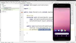 Android Studio 2: OnClick vs setOnClickListener