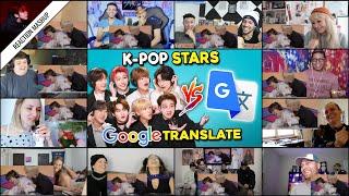 ‘Stray Kids Vs. Google Translate (K-Pop Stars React)’ reaction mashup (ENG SUB)