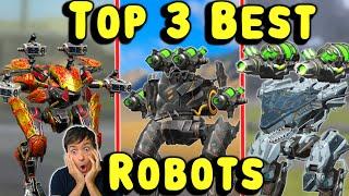 TOP 3 BEST WAR ROBOTS New Mk3 Meta Gameplay & Setup Suggestions WR