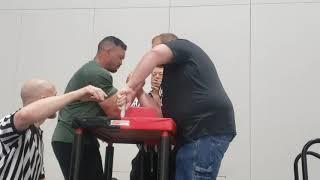 Kentucky Muscle Armwrestling tournament  right arm prelims