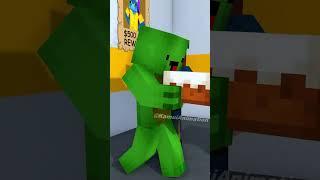 WHO IS REAL? - MAIZEN Minecraft Animation #shorts