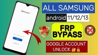 The BEST Way to Bypass Samsung FRP on Android 11 12 13 Google Account Unlock ||  