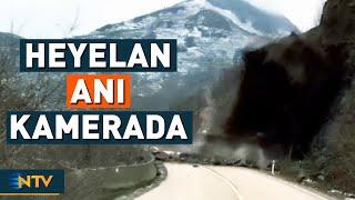 Ordu'da Heyelan Meydana Geldi, O Anlar Kameraya Yansıdı! | NTV