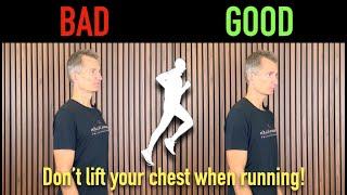 Raise your chest to breathe better when you run, NOT! - Myths of Running