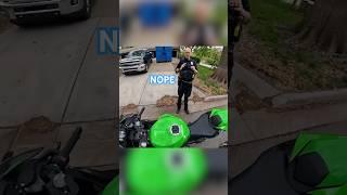 Girl gets stopped on her sport bike and doesn’t believe the cops ‍️ @k.d.garage