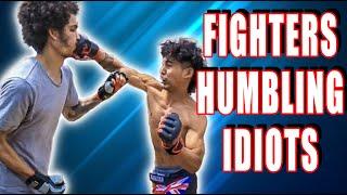 When Real Fighters Destroy "Street Fighters"