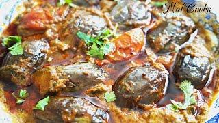 Best hyderabadi bagare Baingan | Shadiyon wale Bawarchi style SAARE BAINGAN@Nafcook