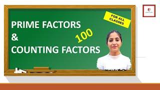 Calculate all Factors of 100 #yt #viralmaths #education #prime factorisation