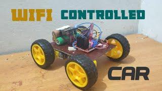 WIFI CONTROLLED CAR | NODE MCU ESP 8266 | #projects #forbeginners #nodemcu8266