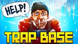 The Freezer TRAP BASE - Freezing SALTY Rust Players to Death | RUST