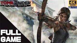 TOMB RAIDER: DEFINITIVE EDITION Full Walkthrough Gameplay – PS5 4K 60FPS No Commentary