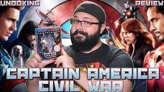 Captain America: Civil War 3D Bluray Unboxing & Review | BLURAY DAN