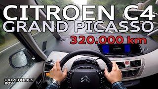 2009 Citroen C4 Grand Picasso 1.6 hdi with 320.000 km - test drive I DRIVEHOLICS POV