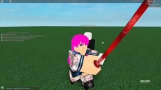 Roblox Script Showcase Episode#502/Yandere Bloody Katana Sword