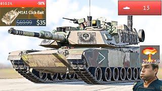 The "Deadliest" MBT In War Thunder - M1A1 Click-Bait