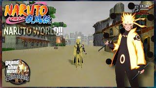 GTA SA Naruto World City Modpack PC ( Full Maps, Full Jutsu, Full Skin ) GTA San Andreas Mod Naruto