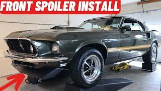 1969 Mustang Mach 1 Front Spoiler Install