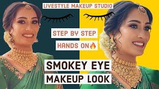 5 steps to achieve Smokey Eye Makeup Look|How to prep your client skin|Choosing right Foundation