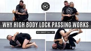 New Concept BJJ | Why High Body Lock Passing Works | NoGi Coach Caleb Flippin