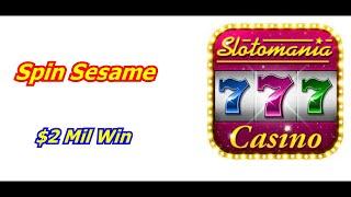 Slotomania Free Slots: Casino Slot Machine Games "Spin Sesame" $2.6 Mil WIN