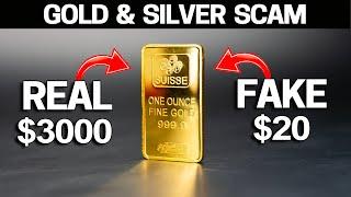 Police Can't Stop the Fake Gold & Silver Scam - Let me Try