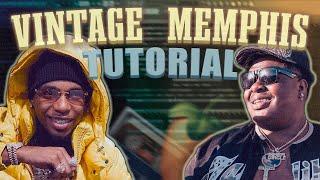 How To Make Vintage Memphis Type Beat For Key Glock, BigXthaPlug FL Studio Tutorial (Silent Cookup)