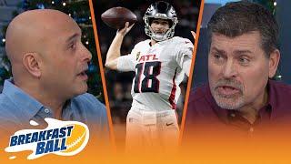 Falcons beat Raiders, Is it time to bench Kirk Cousins for Michael Penix Jr.? | NFL | BREAKFAST BALL