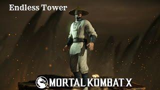 Mortal Kombat X (PS4) Tournament Raiden (Displacer) Endless Tower (Post-Patch)