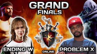 SF6 ▰ Ending Walker ( Ryu )  VS Problem X ( M. Bison ) Grand Finals ( FIRST LION ) Tournament ▰ High